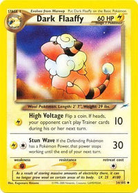 Dark Flaaffy 34/105-Kantocards