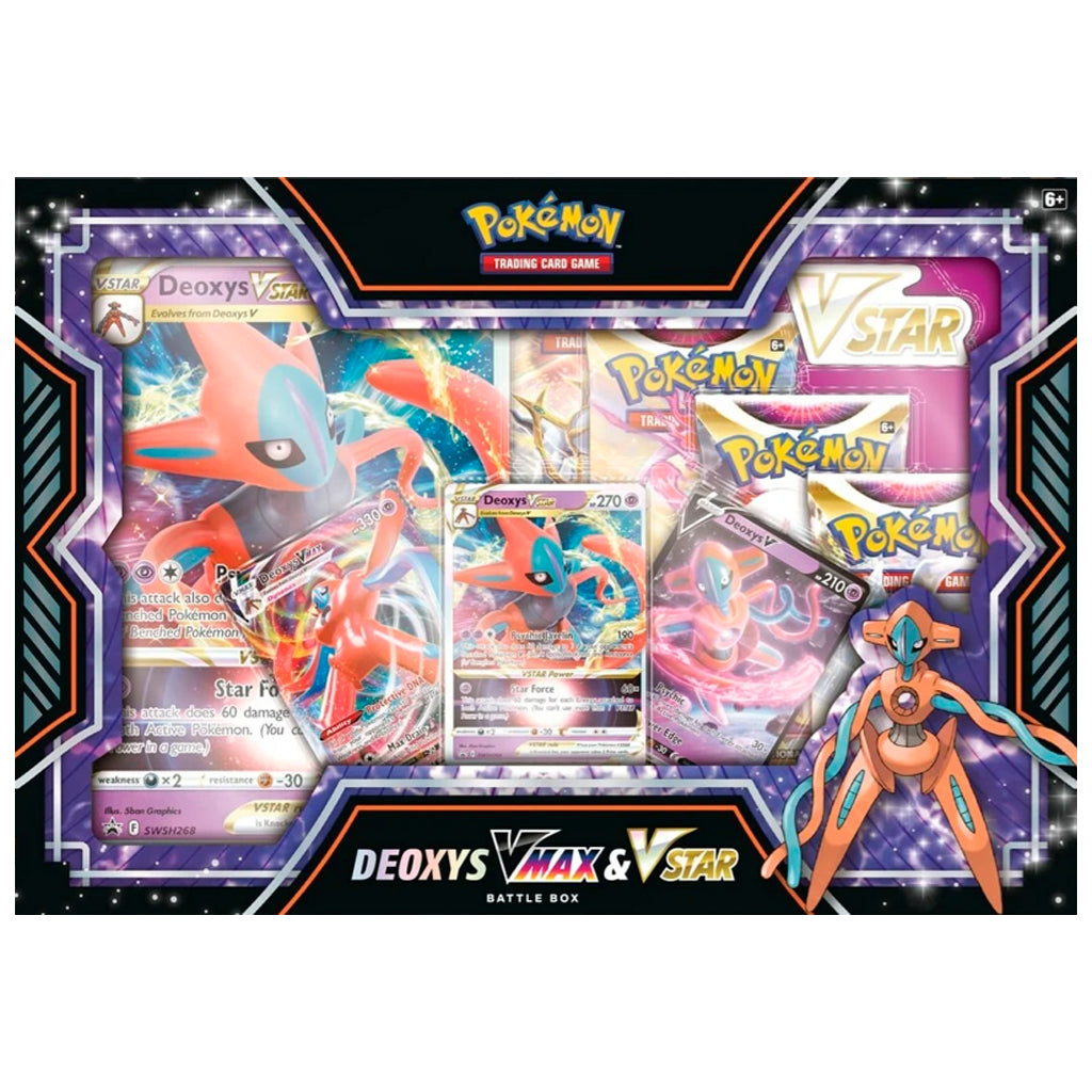 Deoxys VMAX & VSTAR Battle Box (USA Exclusive) black Friday