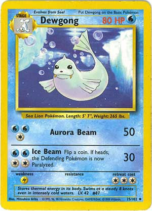Dewgong 25/102