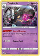 Dusknoir 062/172 Reverse Holo-Kantocards