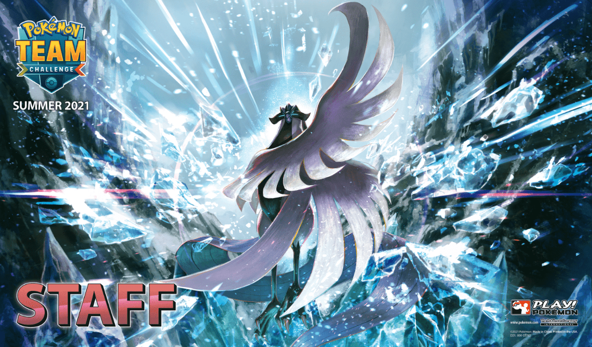 Playmat Galarian Articuno Team Challenge 2021 (STAFF)