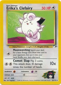 Ericka's Clefairy 25/132-Kantocards
