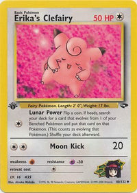 Ericka's Clefairy 40/132 - 1st Edition-Kantocards