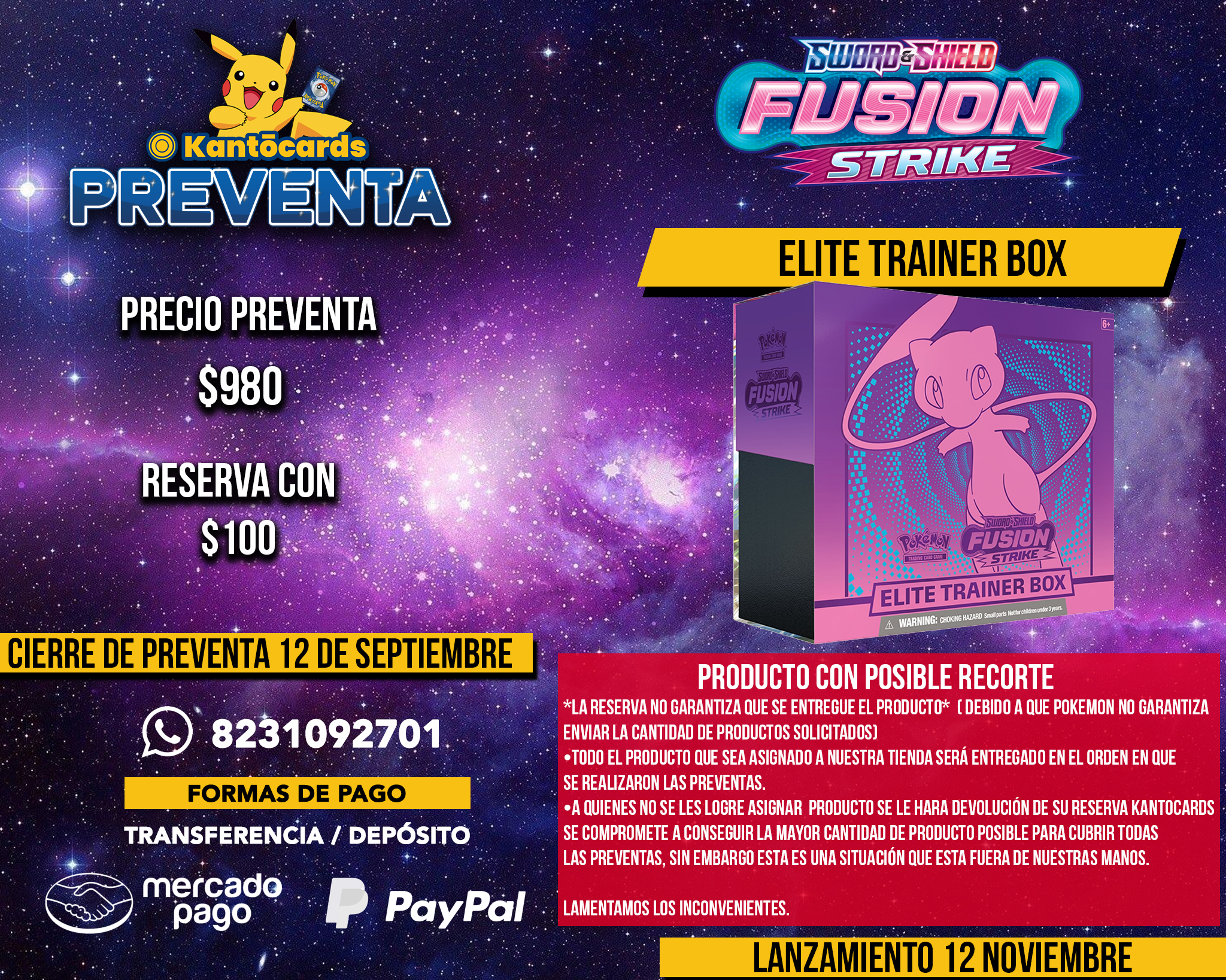 Fusion Strike - Elite Trainer Box-Kantocards