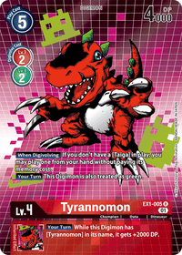 Tyrannomon EX1-005 Arte Alterno-Kantocards
