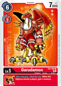 Garudamon EX1-006-Kantocards