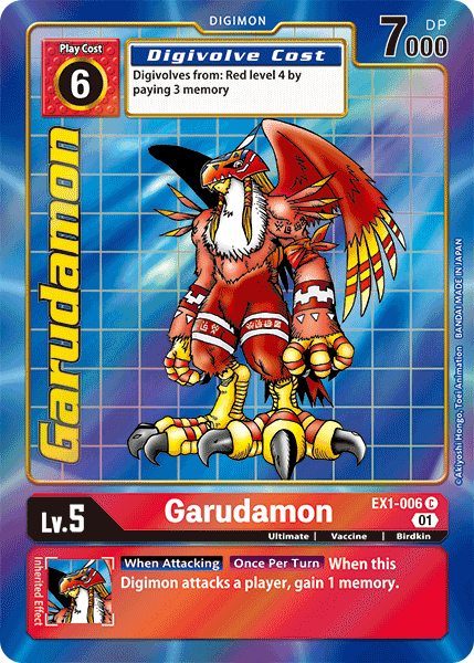 Garudamon EX1-006 Arte Alterno