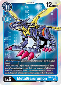 MetalGarurumon EX1-021-Kantocards