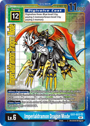 Imperialdramon Dragon Mode EX1-022 Arte Alterno-Kantocards