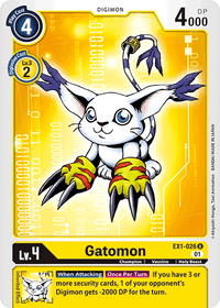 Gatomon EX1-026-Kantocards