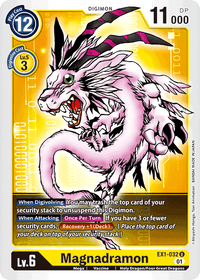 Magnadramon EX1-032-Kantocards
