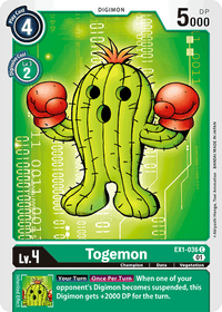 Togemon EX1-036-Kantocards