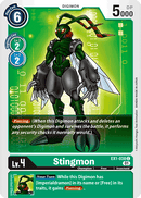 Stingmon EX1-038-Kantocards