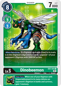 Dinobeemon EX1-041-Kantocards