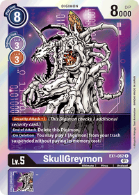 SkullGreymon EX1-062-Kantocards