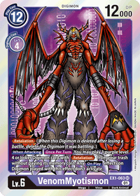 VenomMyotismon EX1-063-Kantocards