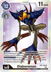 Diaboromon EX1-065-Kantocards