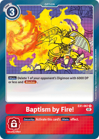 Baptism by Fire! EX1-067-Kantocards