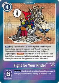 Fight for Your Pride! EX1-070-Kantocards