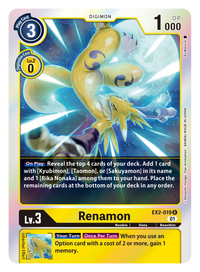 Renamon EX2-019-Kantocards