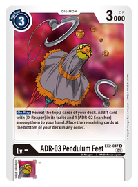 ADR-03 Pendulum Feet EX2-047-Kantocards