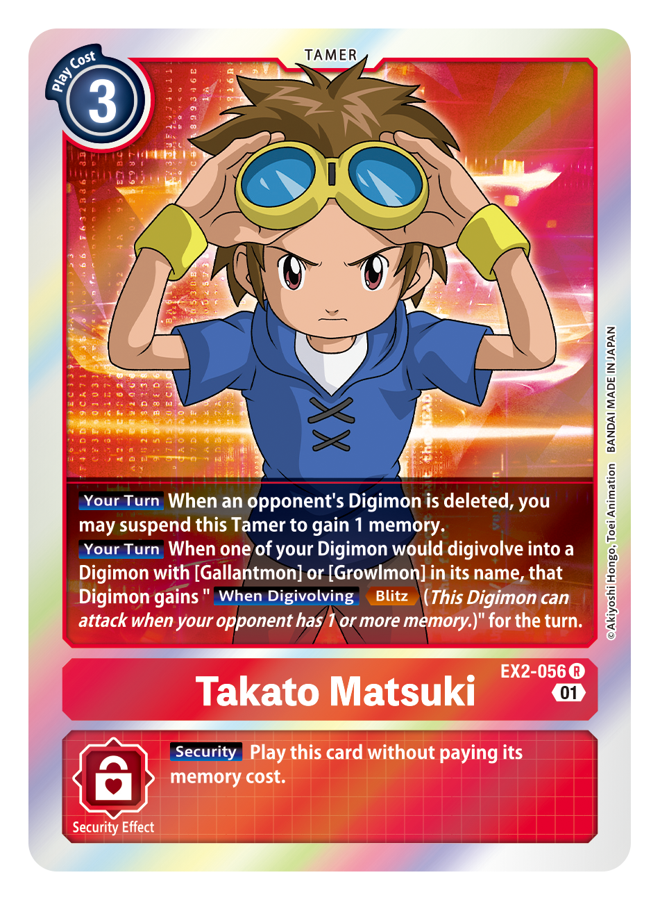Takato Matsuki EX2-056