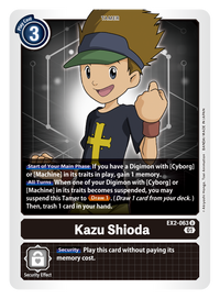Kazu Shioda EX2-063-Kantocards