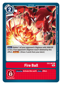 Fire Ball EX2-067-Kantocards