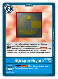High-Speed Plug-In D EX2-068-Kantocards
