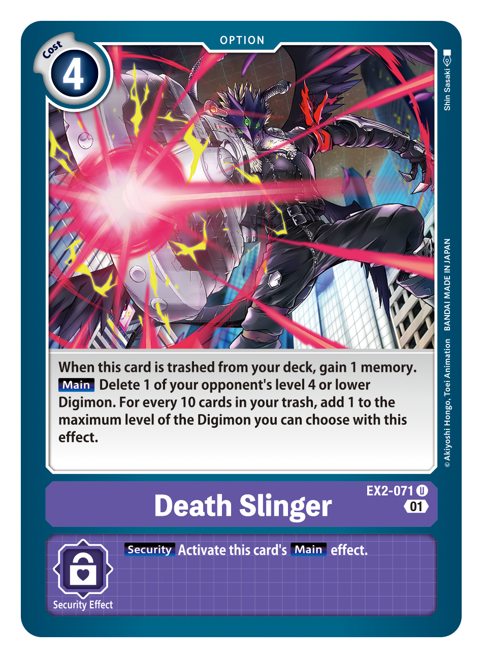 Death Slinger EX2-071-Kantocards