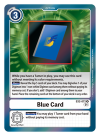 Blue Card EX2-072-Kantocards