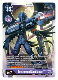 Beelzemon Blast Mode EX2-074-Kantocards