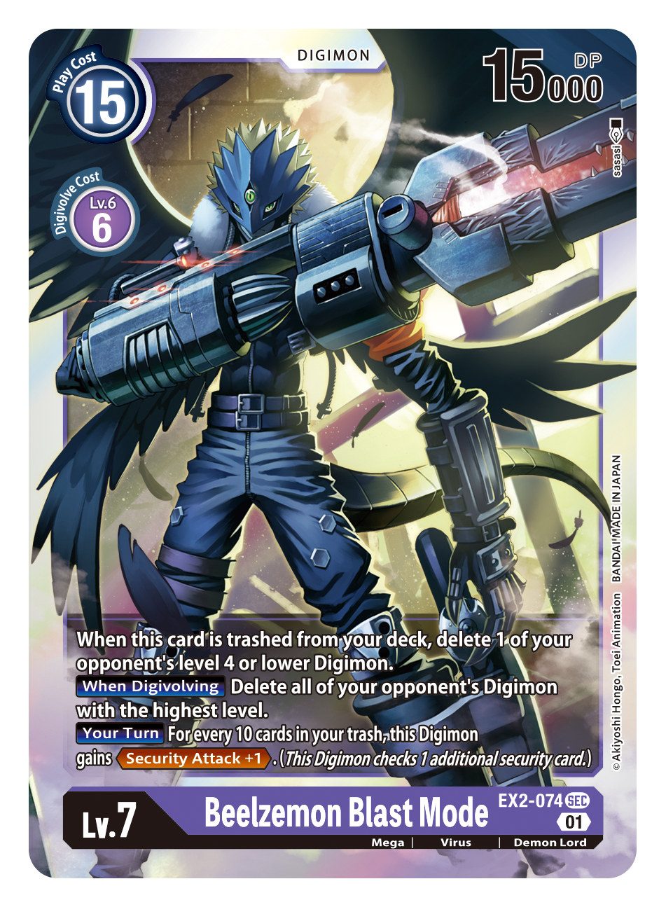 Beelzemon Blast Mode EX2-074