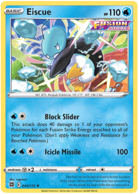 Eiscue 044/172 Reverse Holo