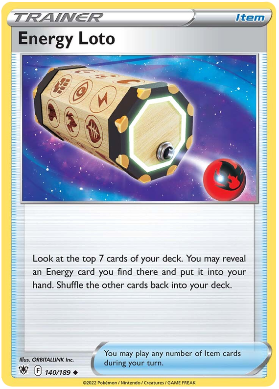 Energy Loto 140/189