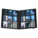 Flexxfolio 360 Carpeta 18 Espacios Mini American Negra (No es para cartas tamaño Estandar, puede servir para coleccionar monedas)-Kantocards