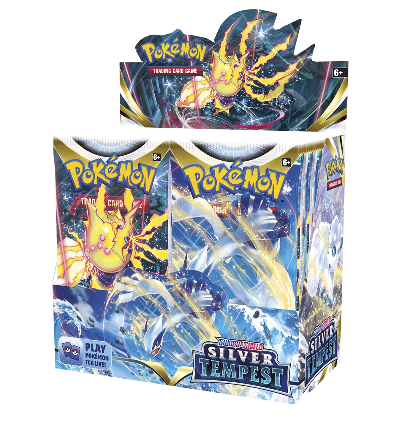 Booster Box Silver Tempest - ESPAÑOL - Daño en caja