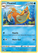 Floatzel 039/172 Reverse Holo-Kantocards