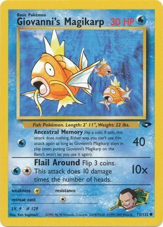 Giovanni's Magikarp 73/132