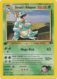 Giovanni's Nidoqueen 23/132 - 1st Edition-Kantocards