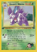 Giovanni's Nidorino 45/132 - 1st Edition-Kantocards