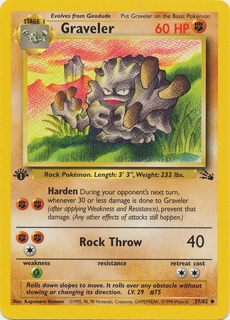 Graveler 37/62 - 1st Edition