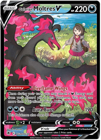 Galarian Moltres V TG20/TG30-Kantocards