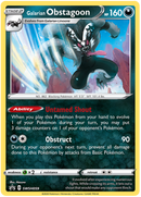 Galarian Obstagoon SWSH059 - Holo-Kantocards
