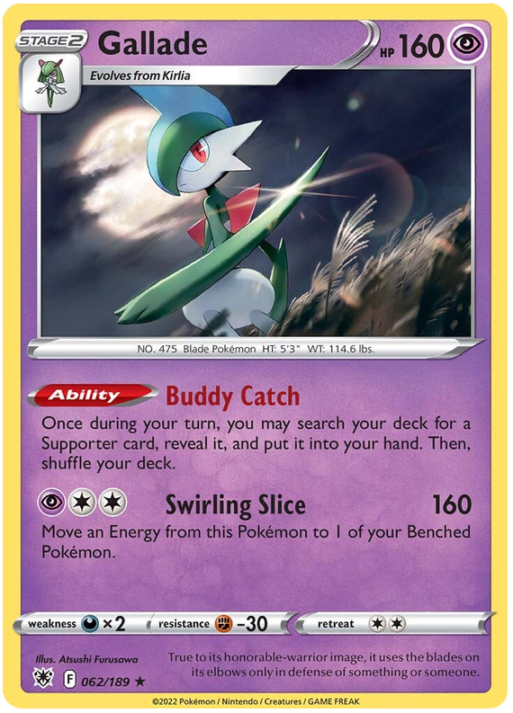 Gallade 062/189 - Holo