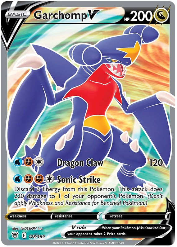 Garchomp V 178/189