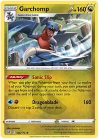 Garchomp - Holo 109/172-Kantocards