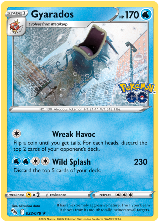 Gyarados 022/078 - Holo