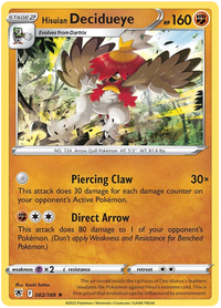 Hisuian Decidueye 082/189 - Holo-Kantocards