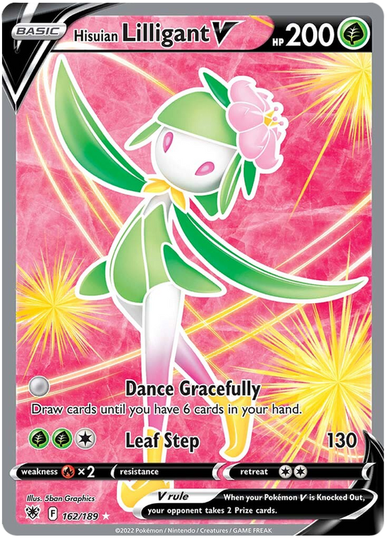 Hisuian Lilligant V 162/189